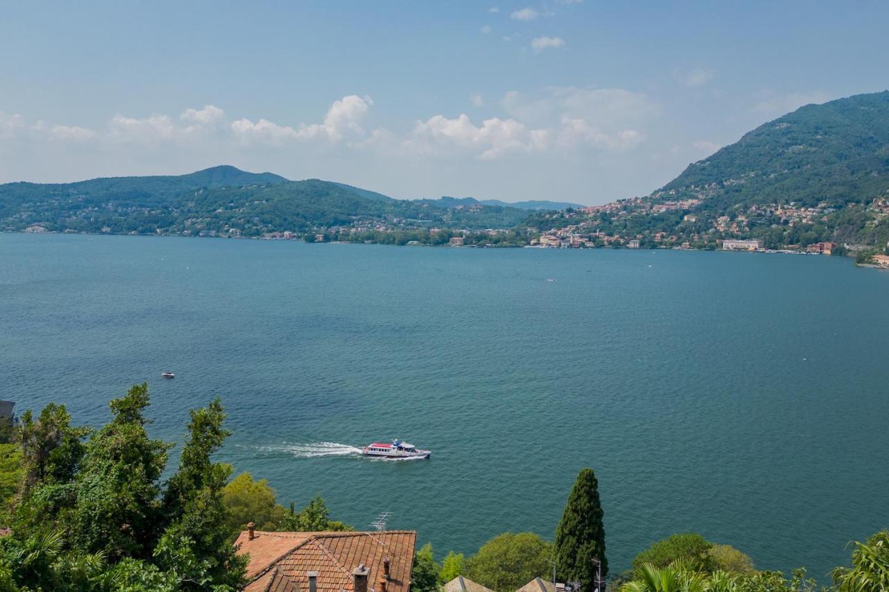 Simons Apartment With Amazing View By Rent All Como Блевио Экстерьер фото